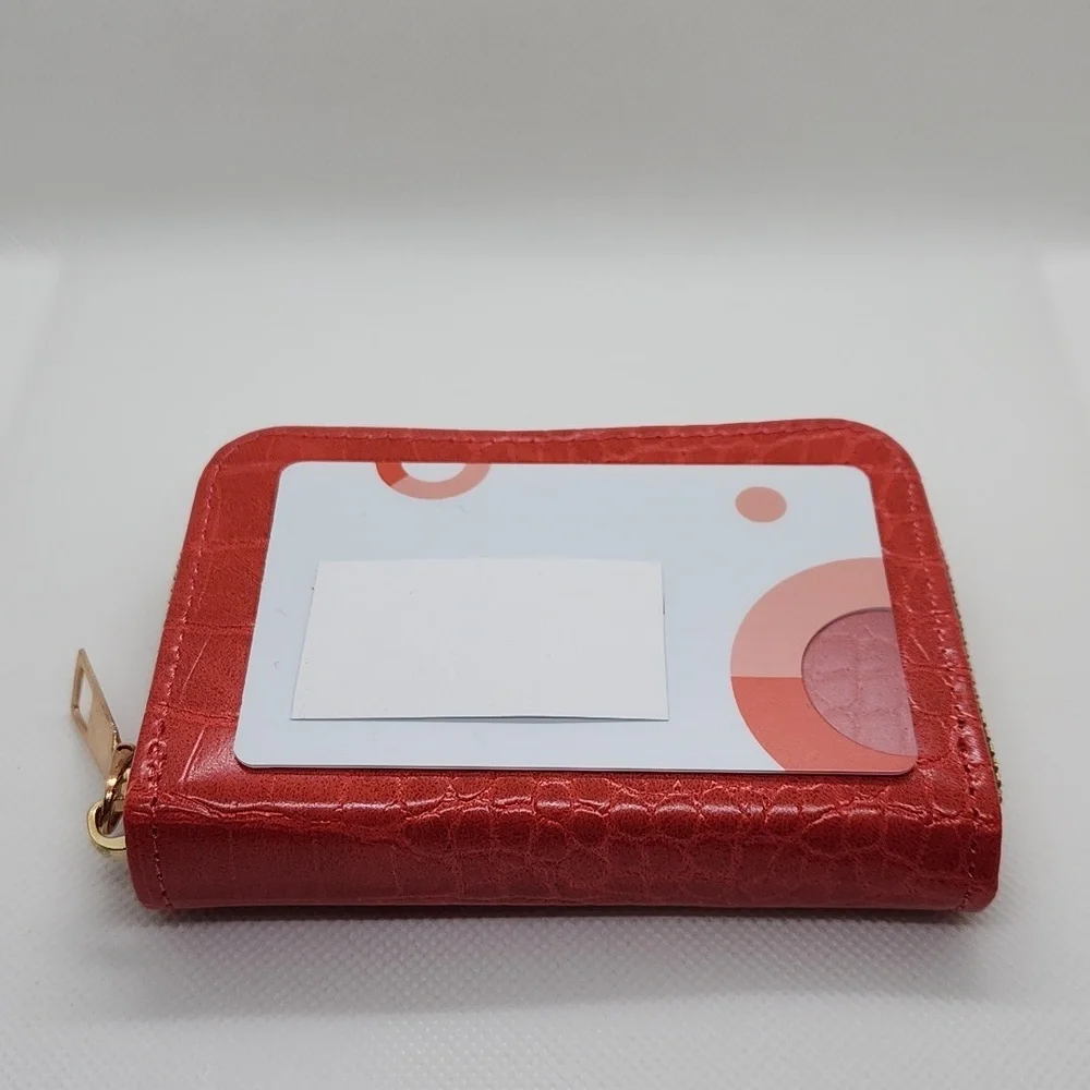 Small Zip Around Card Case - Picture 7 of 11